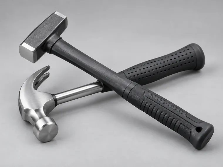 Martillo de ingeniero, cabeza templada, mango antideslizante