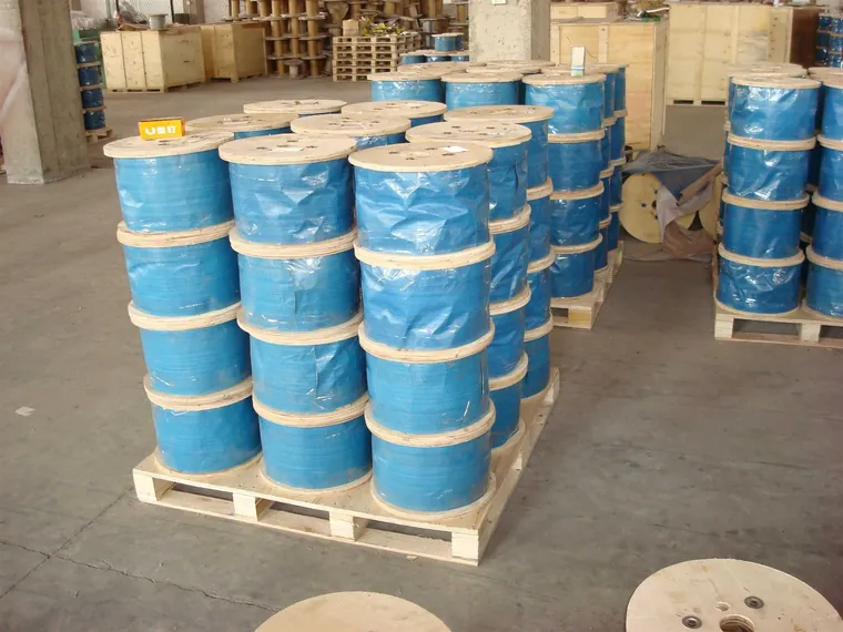 Cable de acero 6x26 Warrington-Seale, alma de acero, galvanizado
